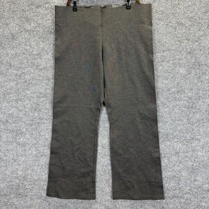 Worthington Pants Womens 2XL Gray Bootcut Ultra Sculpting Pull On Stretch